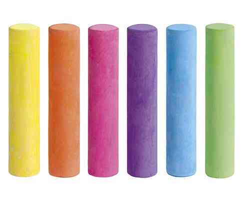 Набір крейди кольорових Jovi Classcolor Street 6 кольорів, d25мм (1030) Киев