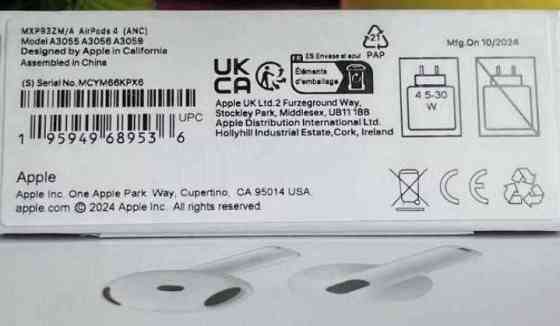 РОЗПРОДАЖ! Безпровідні навушники Airpods 4 + чохол на кейс! Харьков