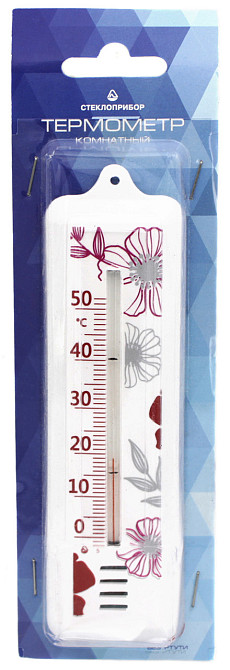 Термометр комнатный Стеклоприбор П-7 Орнамент Днепр - изображение 1