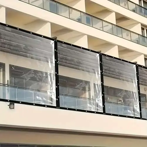 Мягкое окно для беседки, балкона, веранды (3х3 м) гибкое окно с окантовкой Киев