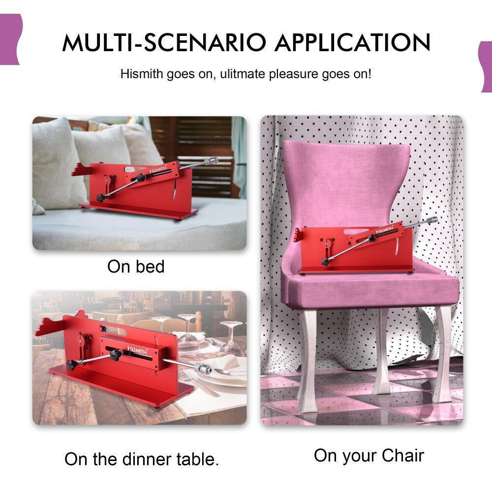 Смарт секс-машина Hismith Table Top 2.0 Pro APP Red, настільна версія Sex Aura Київ - фото 9