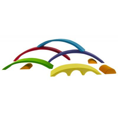 Конструктор Nic деревянный Мост радужный (NIC523332) Винница - изображение 5