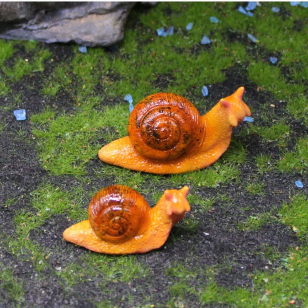 Фигурка Улитка из полистоуна 3.3 х 6.1 см Для мини-сада и микроландшафта Одесса - изображение 1