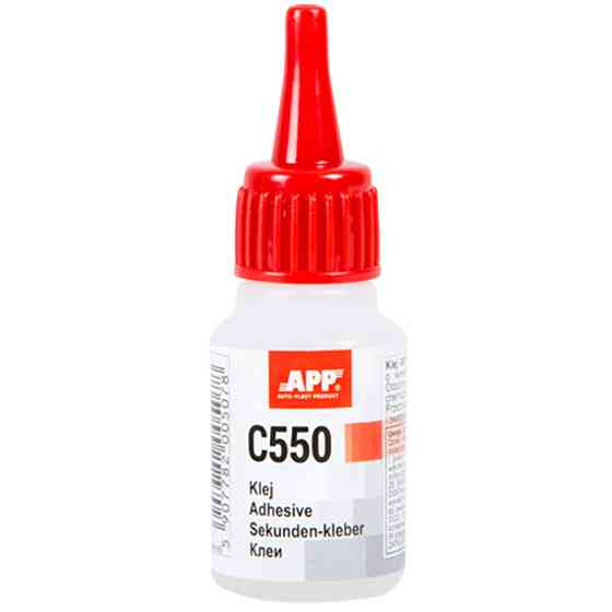 Ціаноакрилатний клей "C550" для гуми та пластику 20г APP, 040507 Київ