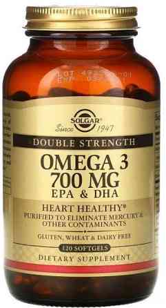 Омега-3 Solgar Omega-3 EPA & DHA 700мг 120 гел капс Киев