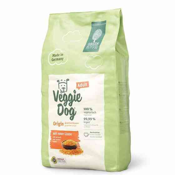 Green Petfood VeggieDog Origin Adult (Грін Петфуд ВеггіДог) вегетаріанський корм для собак із сочевицею 10 кг Запоріжжя
