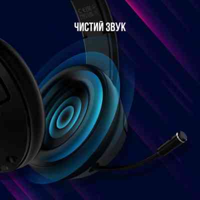 Навушники Lorgar Noah 101 Gaming 3.5 мм Black (LRG-GHS101B) Вінниця