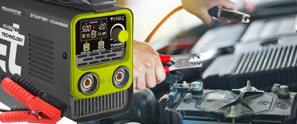 Інверторний пуско-зарядний пристрій Toolme 500A 12/24В (Польща) Київ - фото 6