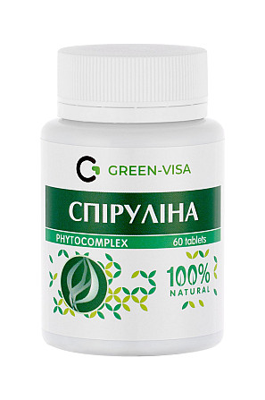 Спіруліна / ТМ Грін-Віза / 60 таблеток Киев - изображение 1
