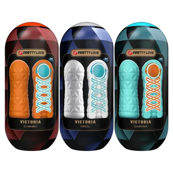 Набор из 15 шт мастурбаторов Pretty Love - VICTORIA WHIRL MYSTERY, BM-009229T6H Sex Aura Киев