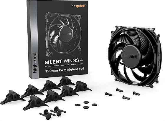 Вентилятор be quiet! Silent Wings 4 120mm PWM High-Speed Black (BL094) ( 20917 ) Харьков