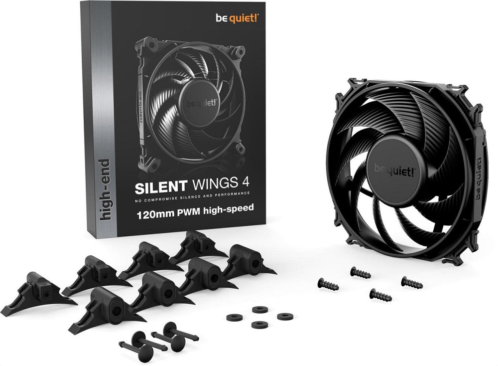 Вентилятор be quiet! Silent Wings 4 120mm PWM High-Speed Black (BL094) ( 20917 ) Харьков - изображение 4