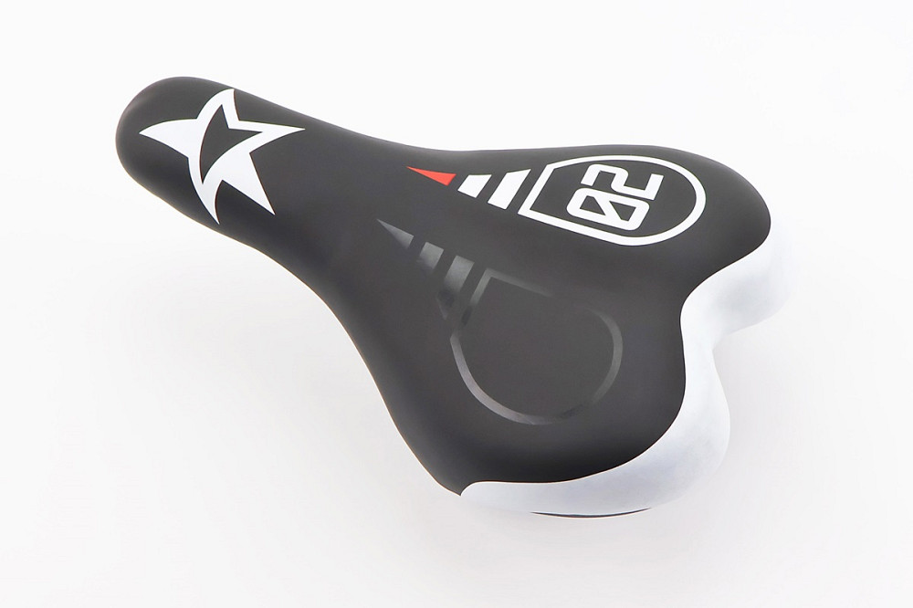 Сидіння CHILD 250x150мм, чорне з білим малюнком CS-CH1 160132 Киев - изображение 1