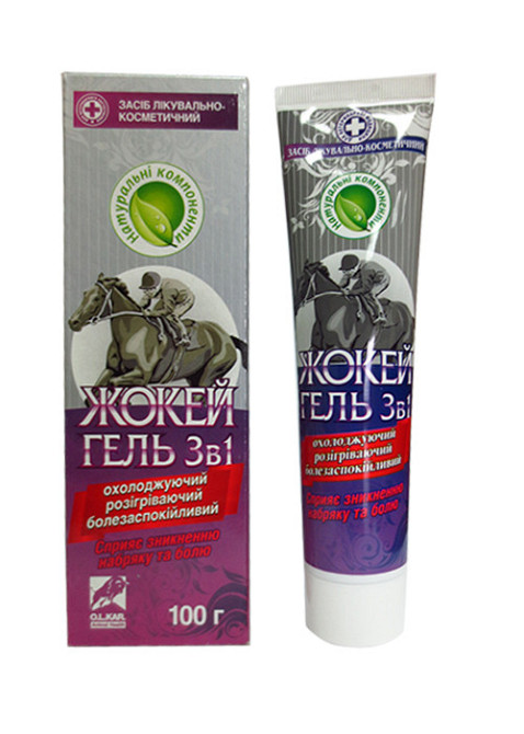 Гель Жокей 3в1 туба 100 г O.L.KAR Винница - изображение 1
