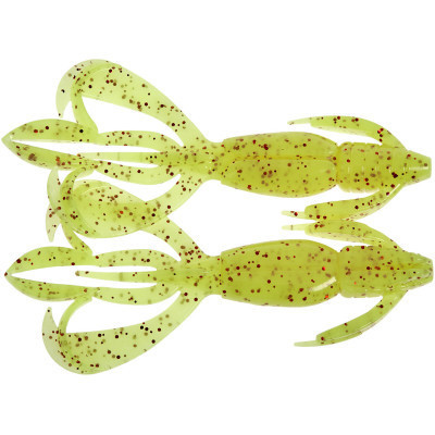 Силикон рыболовный Keitech Crazy Flapper 4.4&quot; (6 шт/упак) ц:pal#01 chartreuseredflake (1551.10.71) Винница - изображение 1