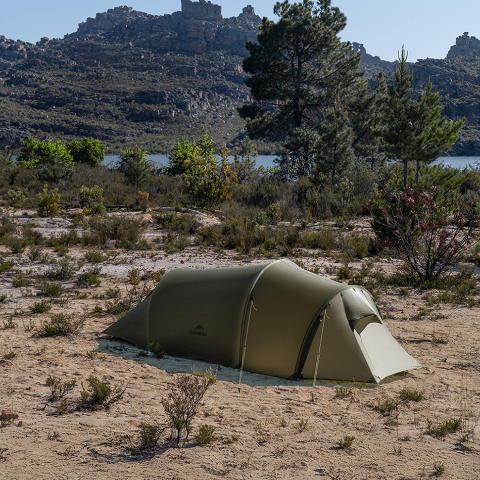 Намет тримісний Naturehike Opalus, UL, CNK2450WS036, темно-зелений Київ - фото 6