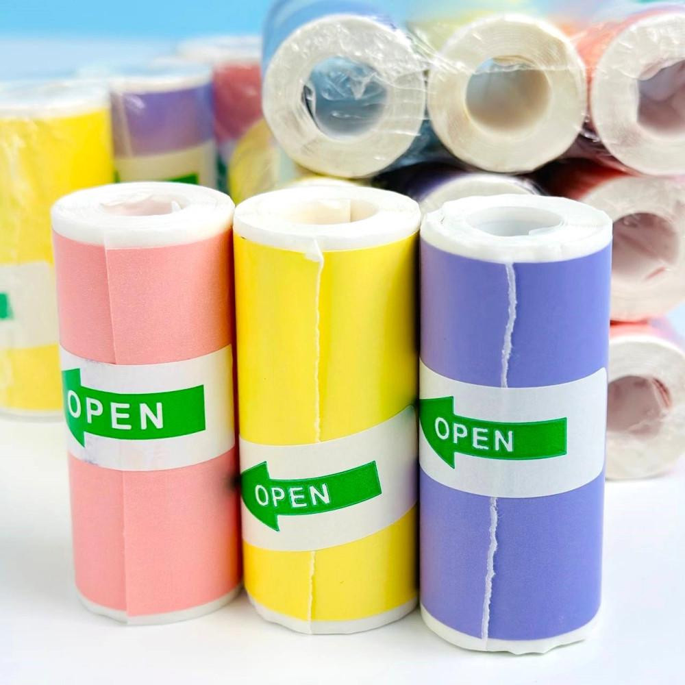 Самоклеючий термопапір для міні-принтера (57x25мм) 3 кольори SBR Київ - фото 9