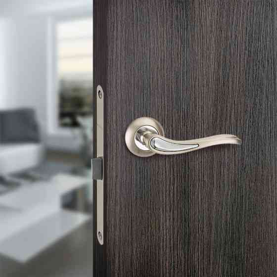 Ручка раздельная Punto (Пунто) SALSA SN/CP-3 Матовый никель/хром Киев