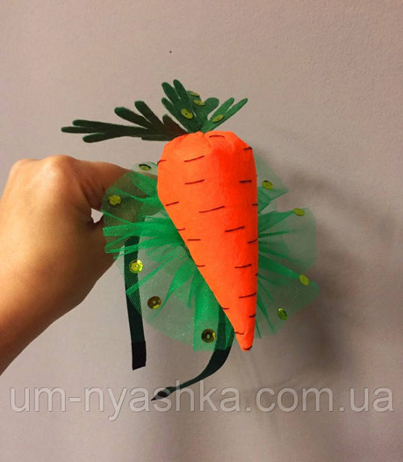 Костюм Морквини Помаранчева пишна спідничка + пришивна морквина Кривий Ріг - фото 5