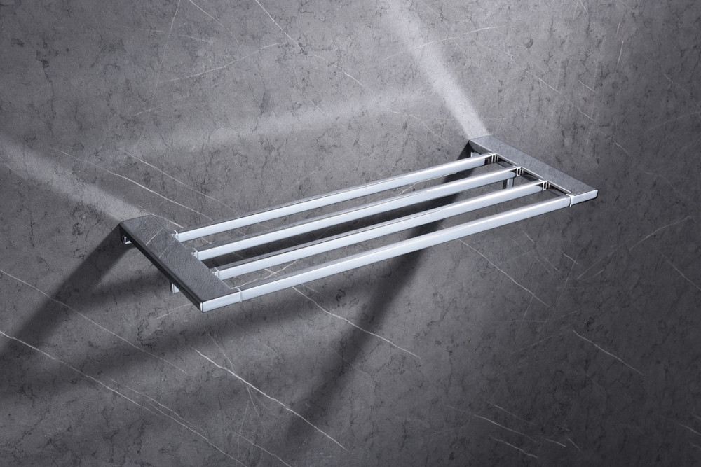 Полиця універсальна з тримачем рушника Koer AS-0111-01 648х247мм колір хром глянець (KR6191)   ( 29206 ) Харків - фото 9