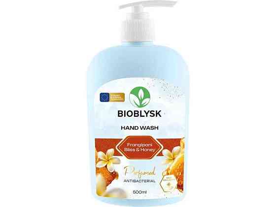 Крем-мыло жидкое 500мл парфюмированное антибактериальное “Frangipani Bliss Honey” ТМ BIOBLYSK Киев