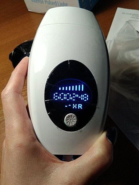 Фотоепілятор для дому з LED дисплеєм. IPL (Intense Pulsed Light) 600000 спалахів Київ - фото 10