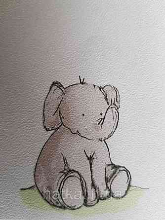 Шпалери флізелінові дитячі экологтчески чисті Lutece Tartine et Chocolat ведмедики слоники їжачки зайці на Київ