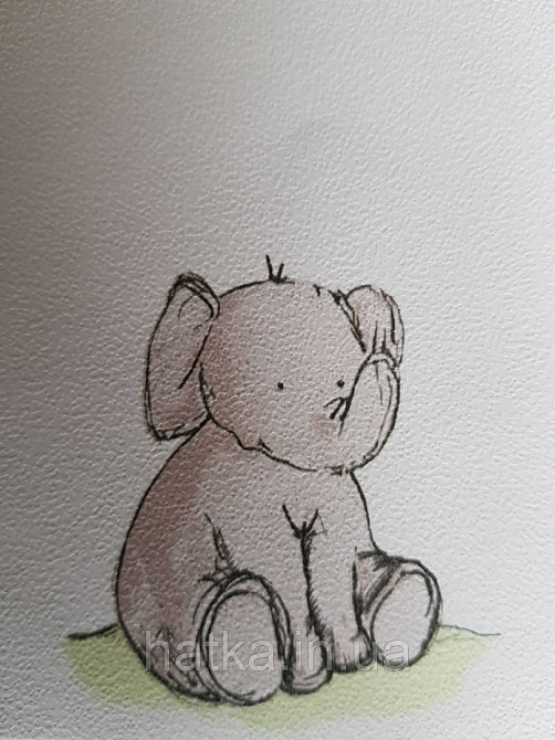 Шпалери флізелінові дитячі экологтчески чисті Lutece Tartine et Chocolat ведмедики слоники їжачки зайці на Київ - фото 3