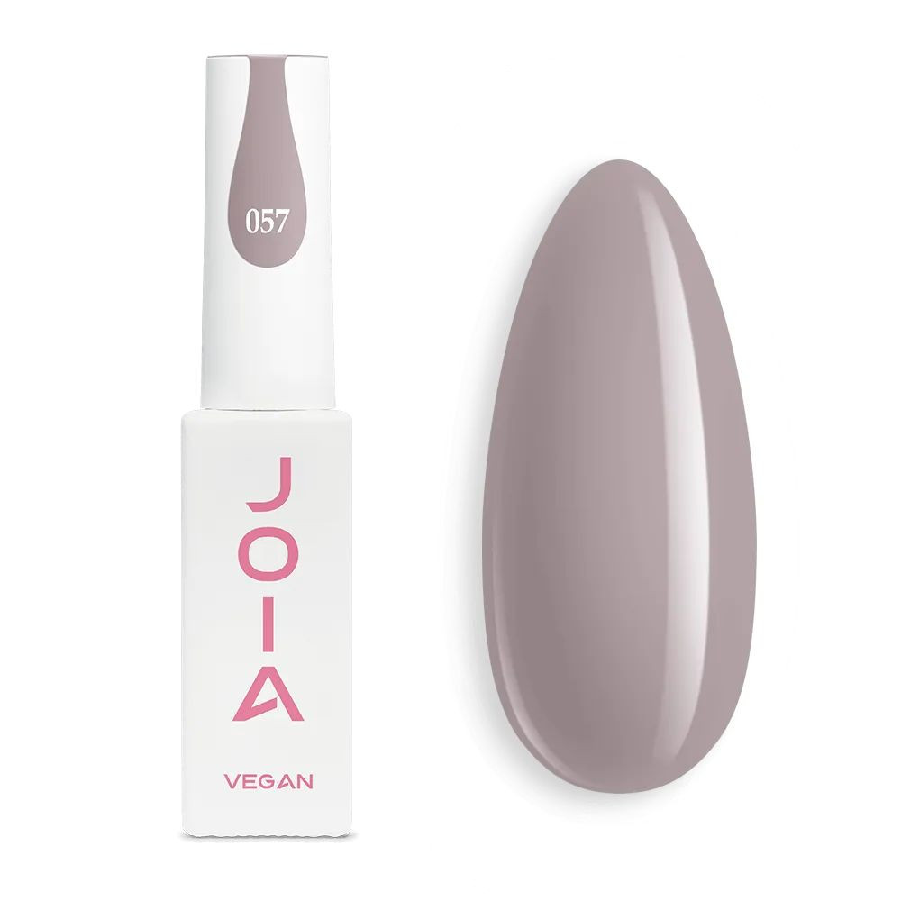 Гель-лак для ногтей серый 057 эмаль JOIA vegan 6 мл Киев - изображение 7