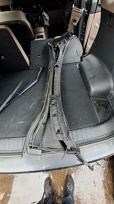 Накладки багажника на Hyundai Tucson 2.4 бензин, 2014-2021 року. Київ - фото 1