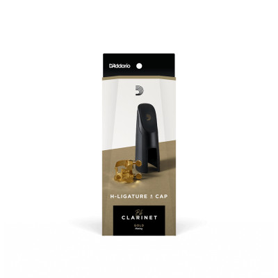 Лигатура для кларнета D'Addario H-Ligature & Cap For Bb Clarinet Gold-Plated (HCL1G) Винница - изображение 3