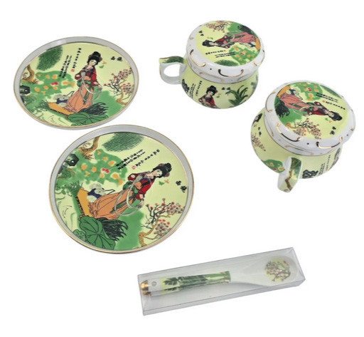 Сервиз чайный фарфоровый на 2 персоны Китаянка Киев - изображение 2