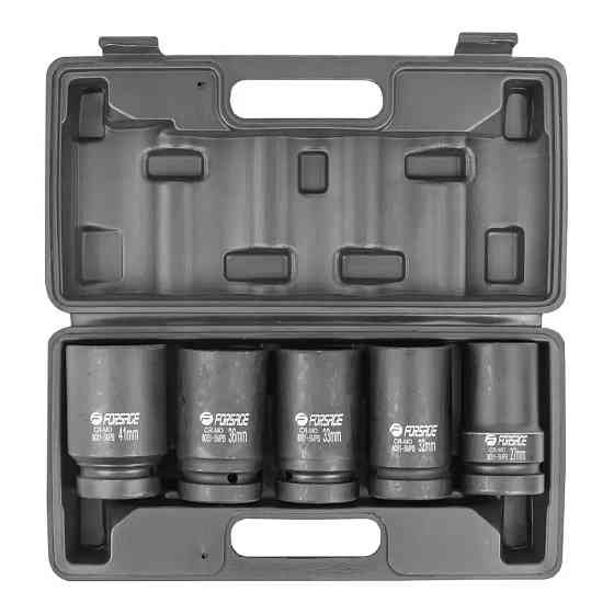 Набір глибоких ударних головок 5 предметів, 1" Forsage F-8051-5MPB Одеса