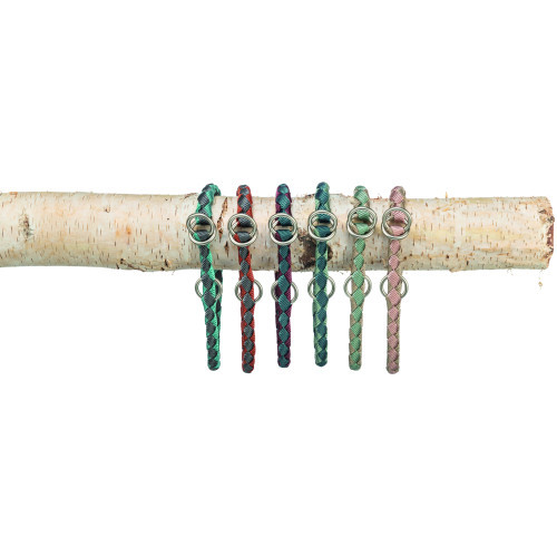 Нашийник Trixie Cavo для собак напівудавка M–L 43–51 см діаметр 18 мм рижо-графітовий Київ - фото 2