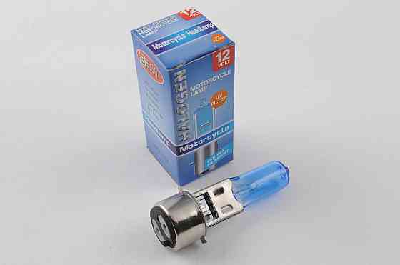 Лампа BA20D (2 вуса) 12V 50W/50W (супер біла) Мукачево