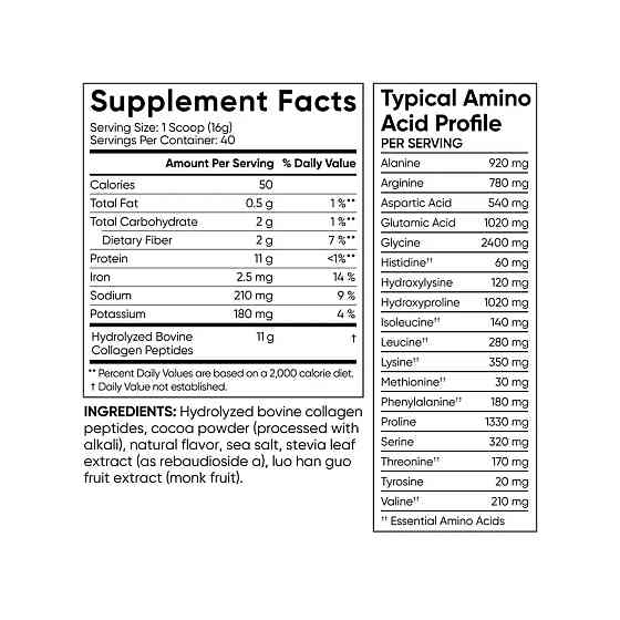 Пептиди колагену Sports Research Collagen Peptides 640g темний шоколад Київ