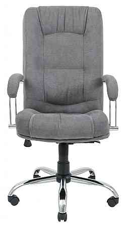 Офісне Крісло Керівника Richman Alberto Misti Gray Хром М1 Tilt Сірий Київ