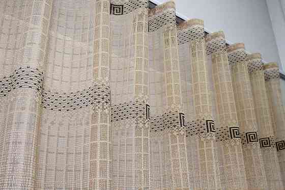 Тюль сітка "Juli", висотою 1,5м колір какао з венге 1260т Київ