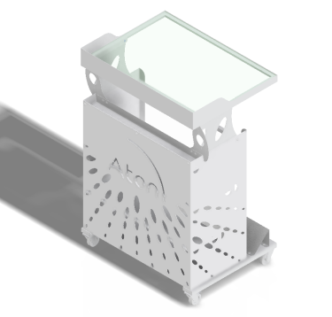 Столик стоматолога медицинский АТОН СТ-С-4С Premium Днепр - изображение 1