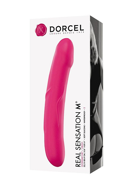 Дилдо Dorcel Real Sensation M Magenta, силикон Sex Aura Киев - изображение 3