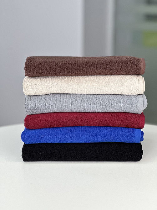 Подарочный набор махровых полотенец 50х90, 70х140 см 450 г/м2 100% хлопок Черновцы - изображение 4