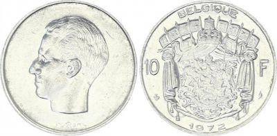 Бельгія 10 Франків 1972 рік Полтава - фото 1