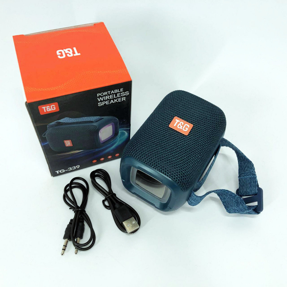 Колонка переносна для музики TG339, Bluetooth колонка з ремінцем, Акустичні колонки з блютузом HL-72 Львів - фото 13