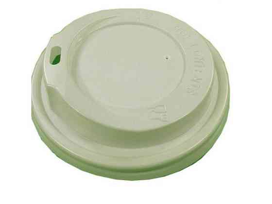 Кришка на стакан паперовий Ф70 Біла (100 шт) Харків