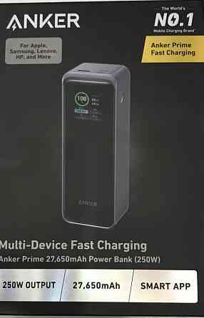 Anker Prime 27650mAh 250w, потужний павербанк анкер. Київ