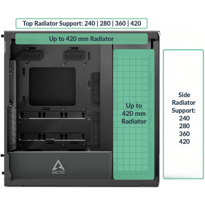 Корпус Arctic XTENDERVG B (ACPCC00019A) Вінниця - фото 7