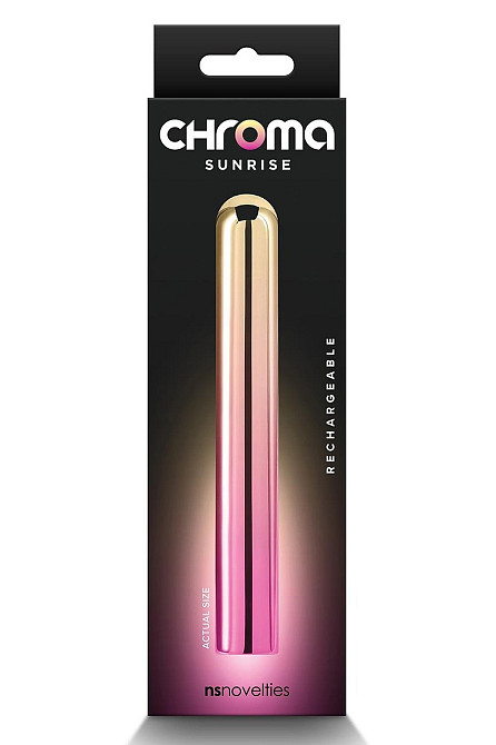 Вибропуля NS Novelties Chroma розово-золотистый, L Sex Aura Киев - изображение 1