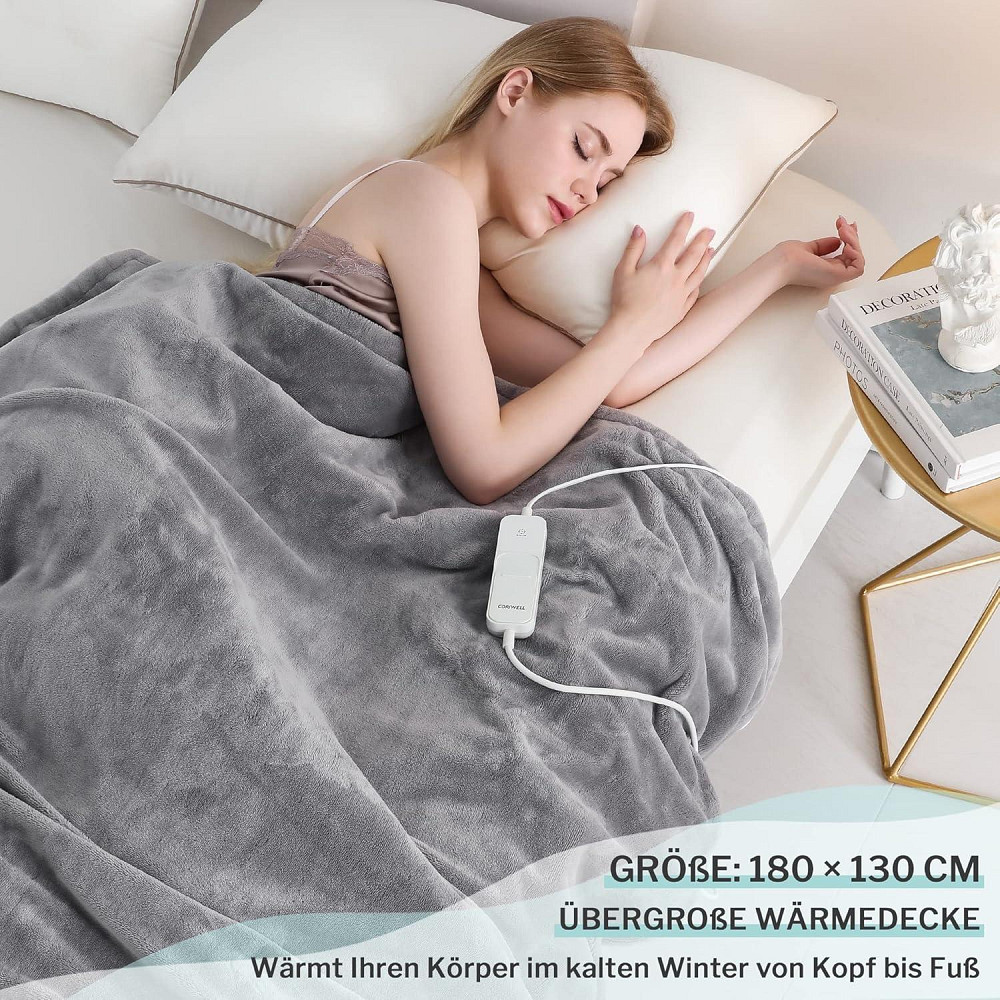 Електрична ковдра CORIWELL 180*130см Луцк - изображение 2