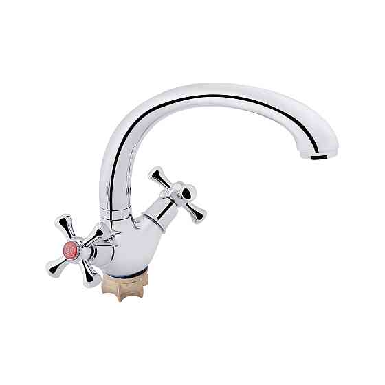 Смеситель для кухни Lidz Lamb 273F двухвентильный LDLAM273FCRM21890 Chrome Киев