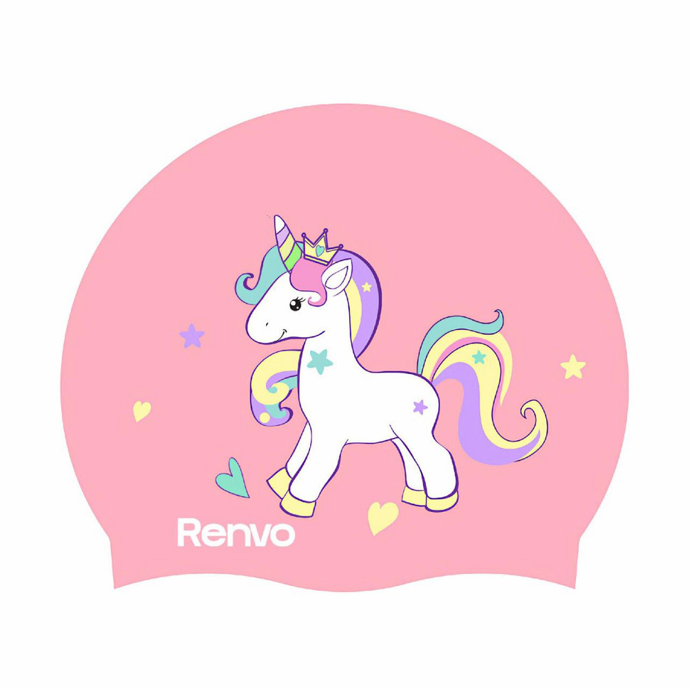 Дитяча Шапочка для плавання Renvo Kuttara Unicorn JR Рожевий OSFM (1SC200-1203) Киев - изображение 1